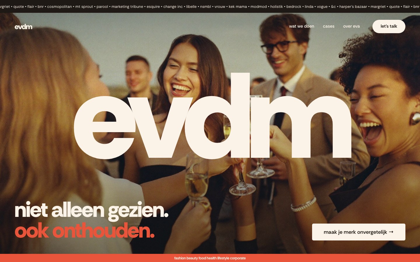 EVDM Agency, desktop