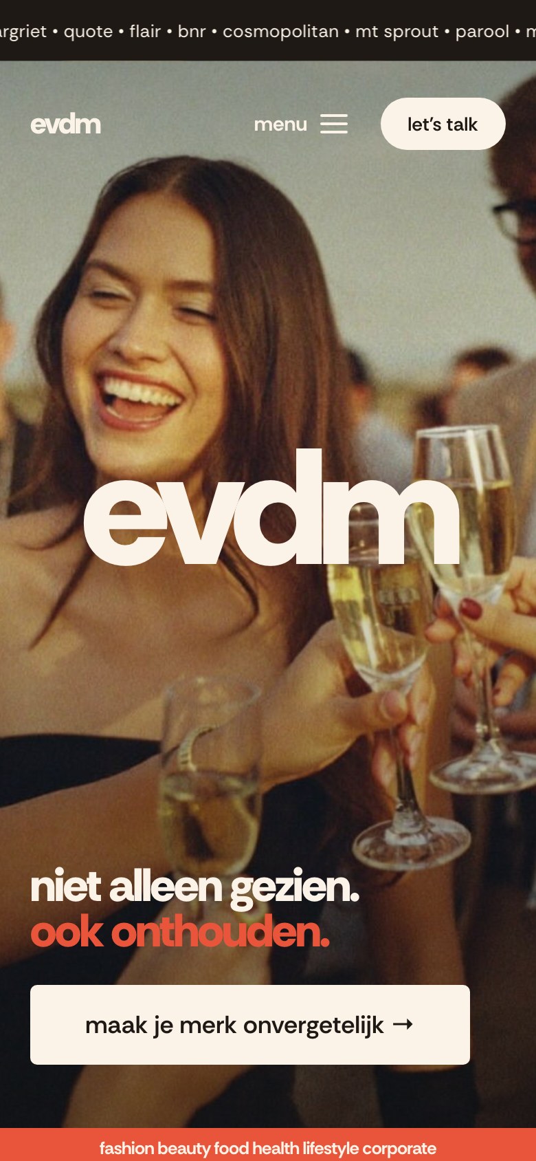 EVDM Agency, mobiel