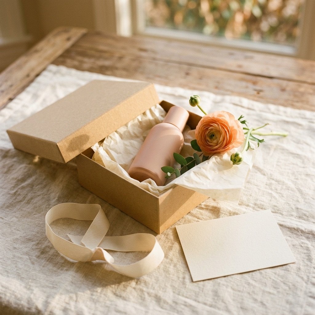 Seedingpakket op tafel